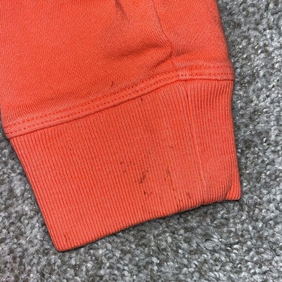 Peach high neck Under Armour hooded hoodie pullover yoya sweatshirt XL short - Picture 5 of 6